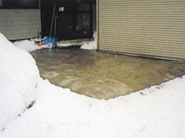 車庫融雪